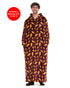 Snuggs Couverture avec manches "Eclair Bordeaux"