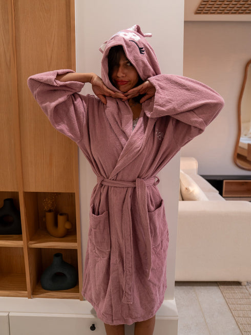 Snuggs peignoir licorne