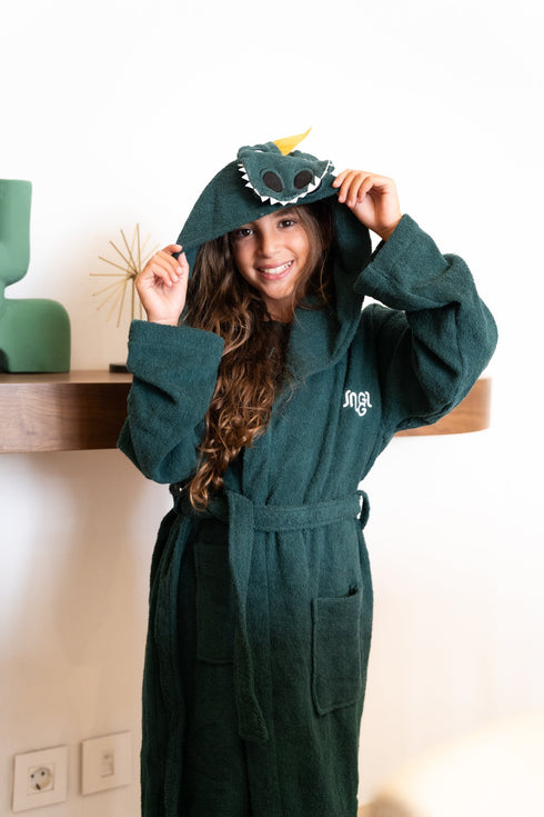 Snuggs peignoir enfant dinosaure