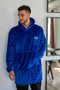 Snuggs Sweat à capuche bleu roi