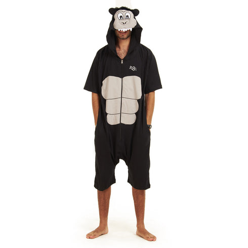 Combinaison bermudes d'été Snuggs Gorille