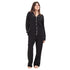 Ensemble pyjama d'été femme boutonné Noire