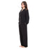 Ensemble pyjama d'été femme boutonné Noire