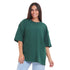 T-shirts oversize vert