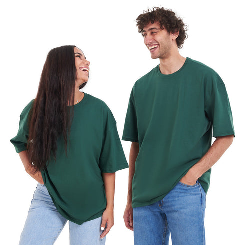 T-shirts oversize vert