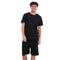 Ensemble pyjama d'été homme T-shirt + short noir