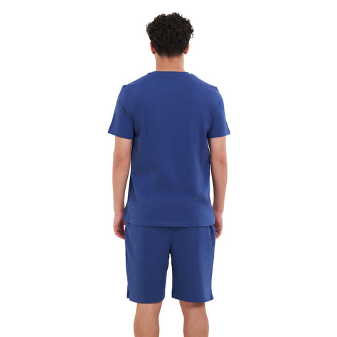 Ensemble pyjama été homme T-shirt + short Indigo