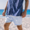 Maillots de bain homme bleu clair