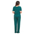 Ensemble pyjama d'été femme T-shirt vert foncé + pantalon