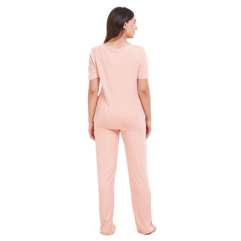 Ensemble pyjama d'été femme, T-shirt Simon + pantalon