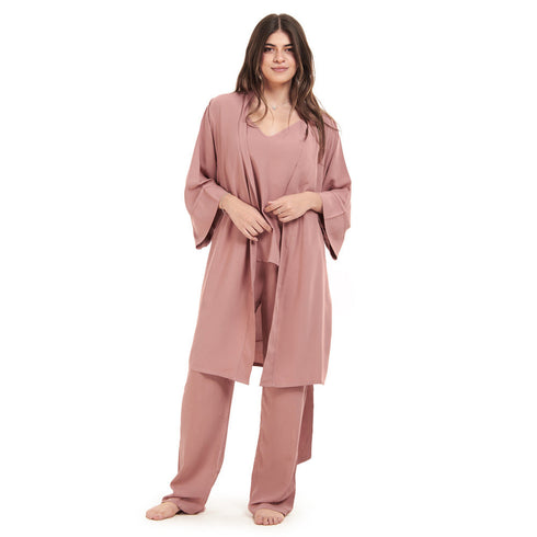 Ensemble pyjama d'été femme kimono cashmere