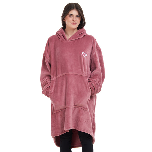 Snuggs Sweat à capuche "Rose poussiéreuse"