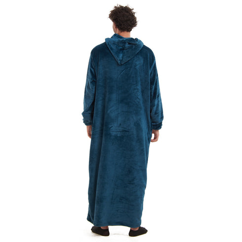 Snuggs Couverture avec manches "Pétrolière"