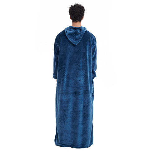 Snuggs Couverture avec manches "Bleu Marine"