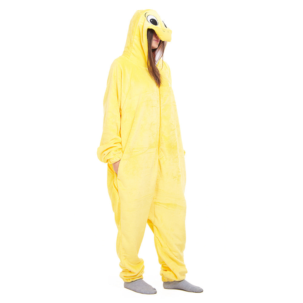 Combinaison Pyjama Canard Jaune main image 1