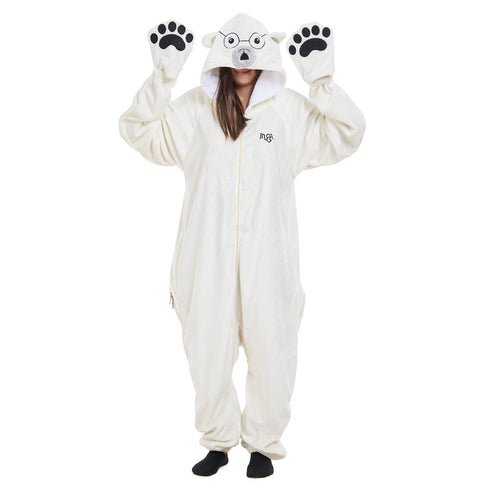 Snuggs Combinaison pyjama animaux "Ours polaire"
