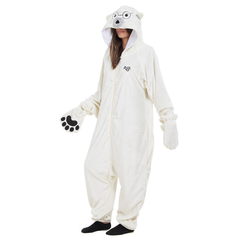 Snuggs Combinaison pyjama animaux "Ours polaire"