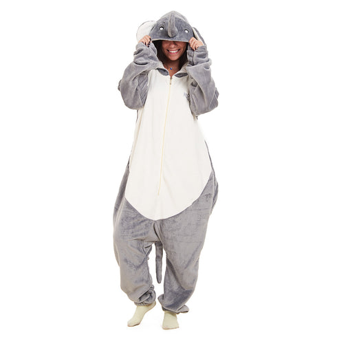 Snuggs combinaison pyjama animaux adulte "éléphant"