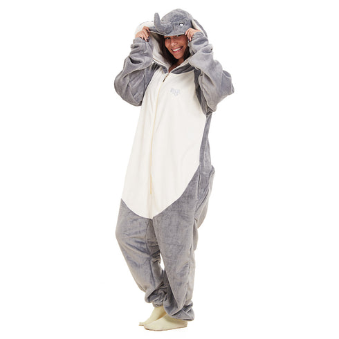 Snuggs combinaison pyjama animaux adulte "éléphant"