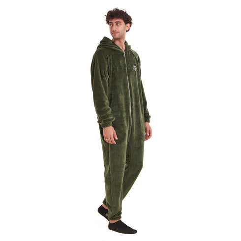 Snuggs Combinaison pyjama "Vert Olive"