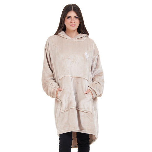 Snuggs Sweat à capuche “Beige"