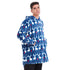 Snuggs Sweat à capuche "Noël Bleu foncé"