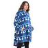 Snuggs Sweat à capuche "Noël Bleu foncé"