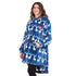 Snuggs Sweat à capuche "Noël Bleu foncé"