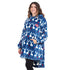 Snuggs Sweat à capuche "Noël Bleu foncé"