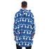 Snuggs Sweat à capuche "Noël Bleu foncé"