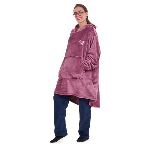 Snuggs Sweat à capuche “Plum Violet"