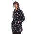 Snuggs Sweat à capuche " Monstre Noire "