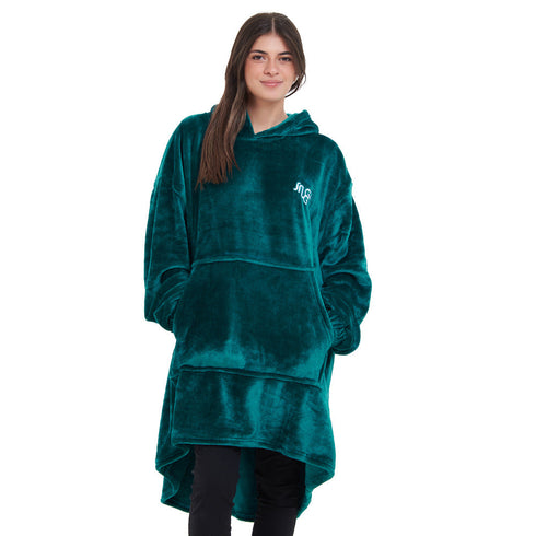 Snuggs Sweat à capuche "Teal bleu"