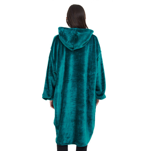 Snuggs Sweat à capuche "Teal bleu"