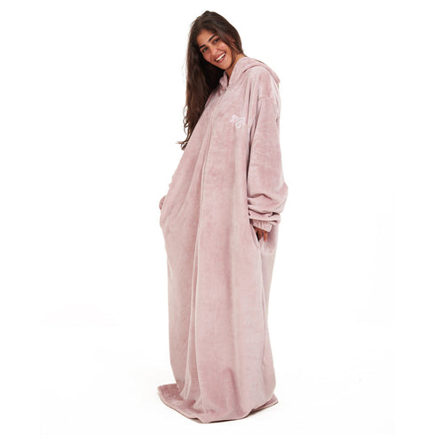 Snuggs Couverture avec manches "Mauve"