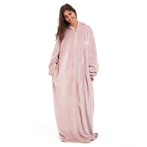 Snuggs Couverture avec manches "Mauve"