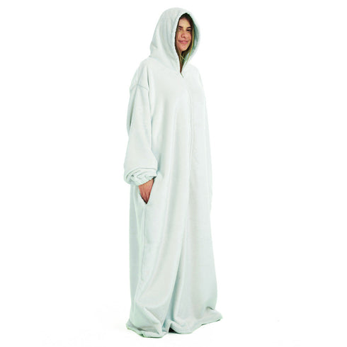 Snuggs Couverture avec manches "Couleur Menthe"