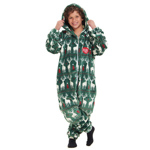 Snuggs Combinaison pyjama d'enfant "Noël Vert"