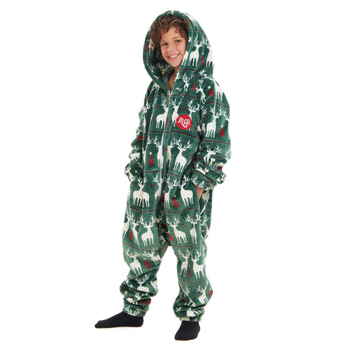 Snuggs Combinaison pyjama d'enfant "Noël Vert"