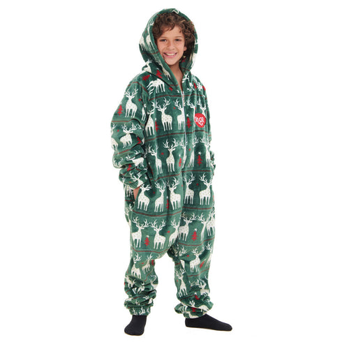 Snuggs Combinaison pyjama d'enfant "Noël Vert"