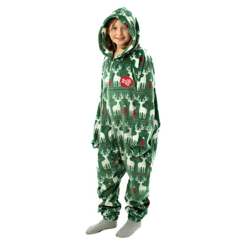 Snuggs Combinaison pyjama d'enfant "Noël Vert"