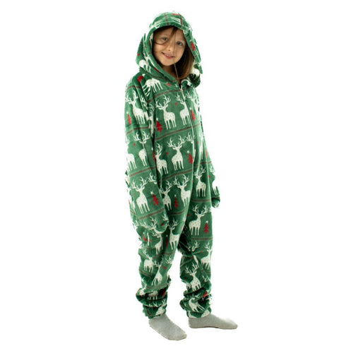 Snuggs Combinaison pyjama d'enfant "Noël Vert"