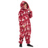 Snuggs Combinaison pyjama d'enfant "Noël Rouge"