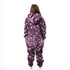 Snuggs Combinaison pyjama d'enfant "Etoiles violettes"
