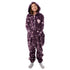 Snuggs Combinaison pyjama d'enfant "Etoiles violettes"