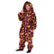 Snuggs Combinaison pyjama d'enfant "Eclair bordeaux"