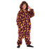 Snuggs Combinaison pyjama d'enfant "Eclair bordeaux"