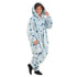 Snuggs Combinaison pyjama d'enfant "Etoiles Bleu pastel""