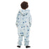 Snuggs Combinaison pyjama d'enfant "Etoiles Bleu pastel""