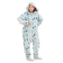 Snuggs Combinaison pyjama d'enfant "Etoiles Bleu pastel""